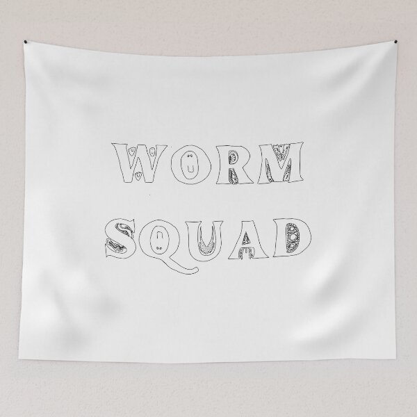 Item preview, Worm Squad black and white designed and sold by KClay98.