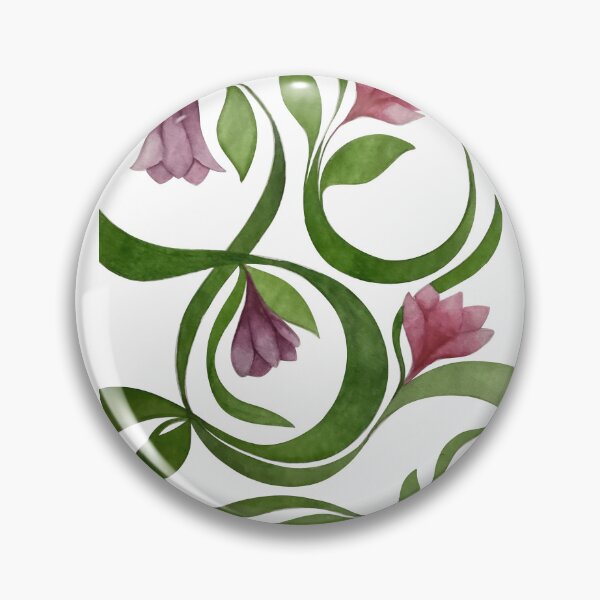 Item preview, hand drawn floral pattern designed and sold by stupidpotato1.