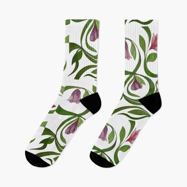 Item preview, hand drawn floral pattern designed and sold by stupidpotato1.