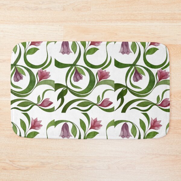 Item preview, hand drawn floral pattern designed and sold by stupidpotato1.