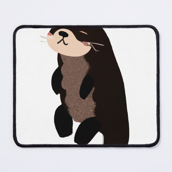 Item preview, Cute Sea Otter Digital Art Best Design designed and sold by MerchGiants.