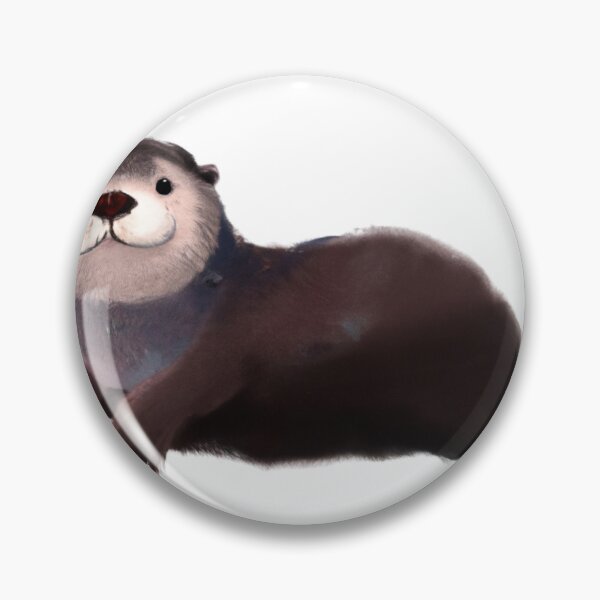 Item preview, Cute Sea Otter Digital Art Best Design designed and sold by MerchGiants.