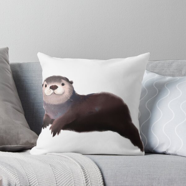 Item preview, Cute Sea Otter Digital Art Best Design designed and sold by MerchGiants.
