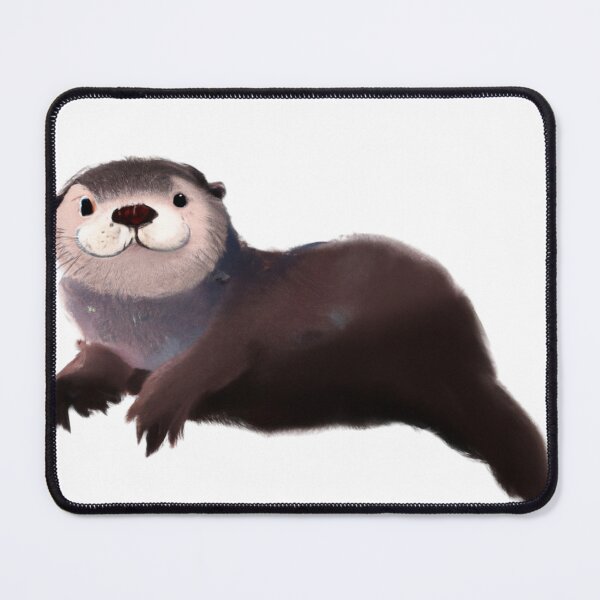 Item preview, Cute Sea Otter Digital Art Best Design designed and sold by MerchGiants.