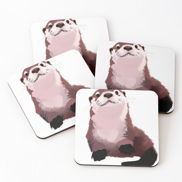Item preview, Cute Sea Otter Digital Art Best Design designed and sold by MerchGiants.