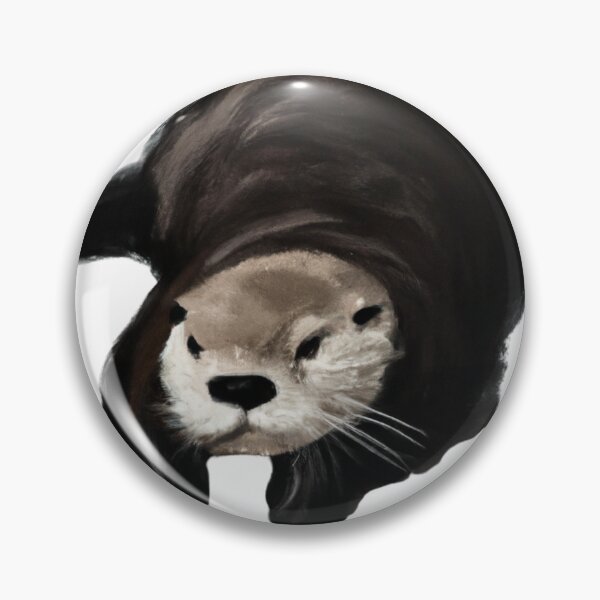 Item preview, Cute Sea Otter Digital Art Best Design designed and sold by MerchGiants.