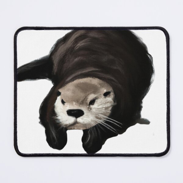 Item preview, Cute Sea Otter Digital Art Best Design designed and sold by MerchGiants.
