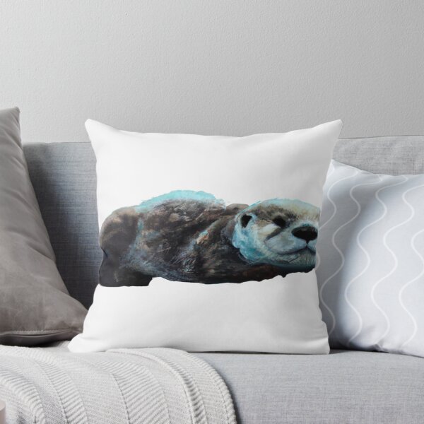 Item preview, Cute Sea Otter Digital Art Best Design designed and sold by MerchGiants.