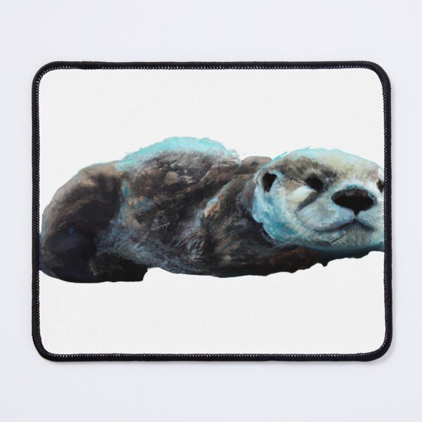 Item preview, Cute Sea Otter Digital Art Best Design designed and sold by MerchGiants.