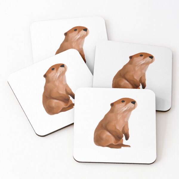 Item preview, Cute Sea Otter Digital Art Best Design designed and sold by MerchGiants.
