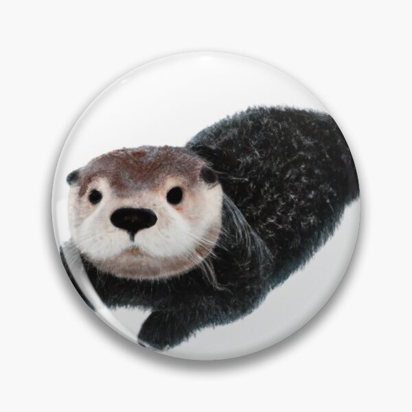 Item preview, Cute Sea Otter Digital Art Best Design designed and sold by MerchGiants.