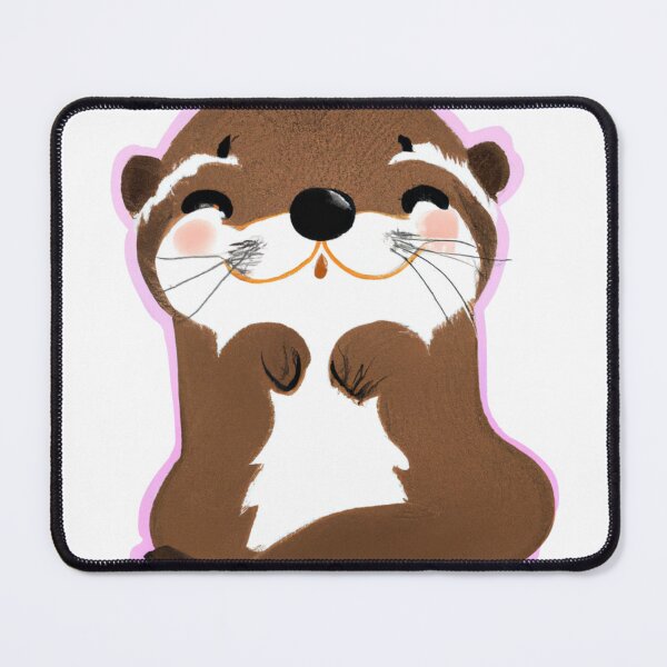 Item preview, Cute Sea Otter Digital Art Best Design designed and sold by MerchGiants.