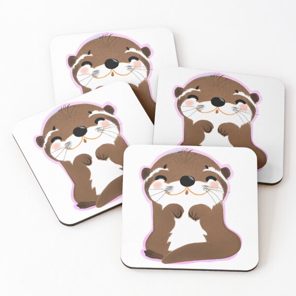 Item preview, Cute Sea Otter Digital Art Best Design designed and sold by MerchGiants.