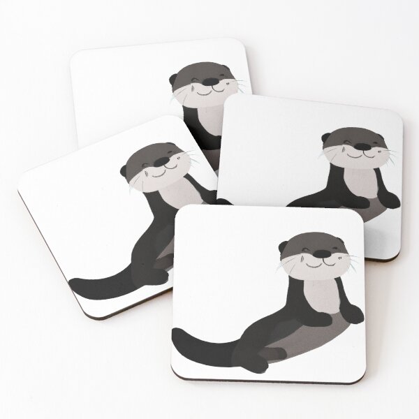 Item preview, Cute Sea Otter Digital Art Best Design designed and sold by MerchGiants.