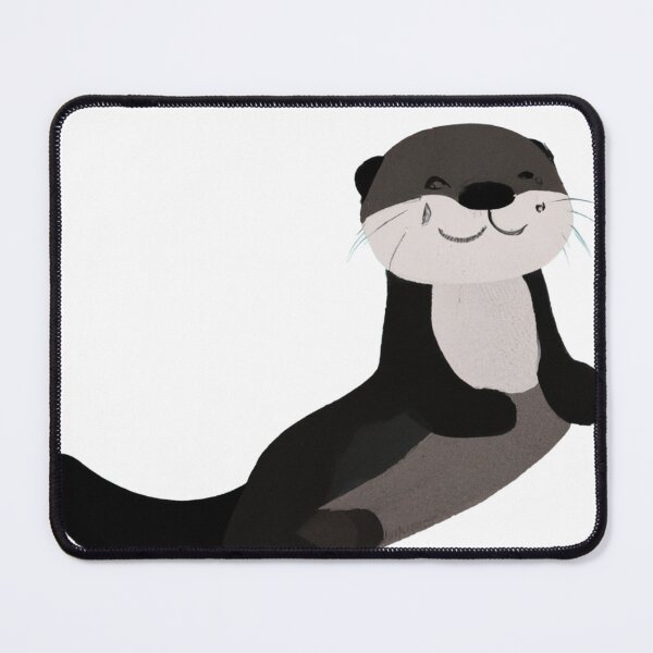 Item preview, Cute Sea Otter Digital Art Best Design designed and sold by MerchGiants.