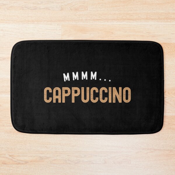 Item preview, Mmmm... cappuccino coffee | Tasty caffeine~ designed and sold by AllInCoffee.