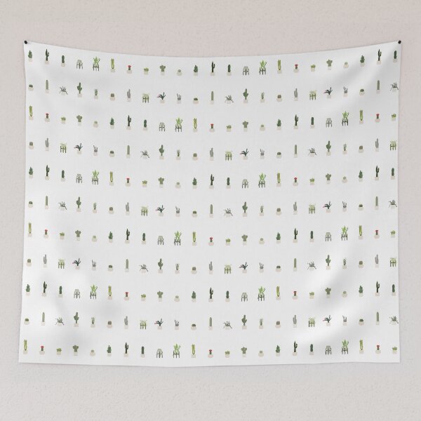 Item preview, Cacti Houseplants Chart designed and sold by Alo.