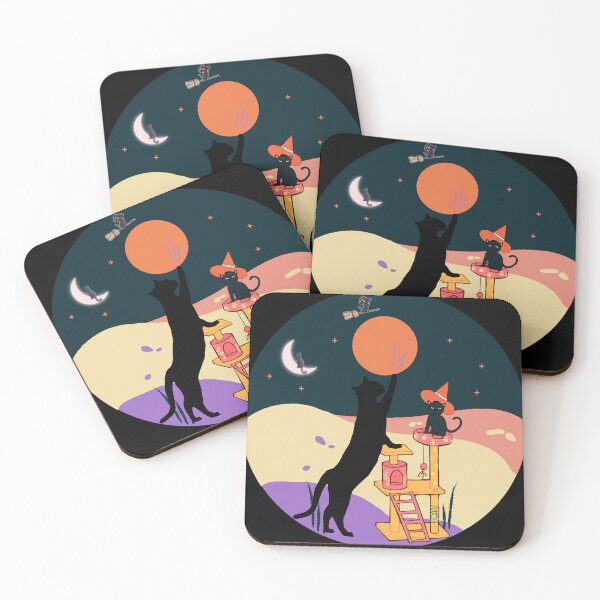 Item preview, cat looking at sunset designed and sold by KM ØNLY.