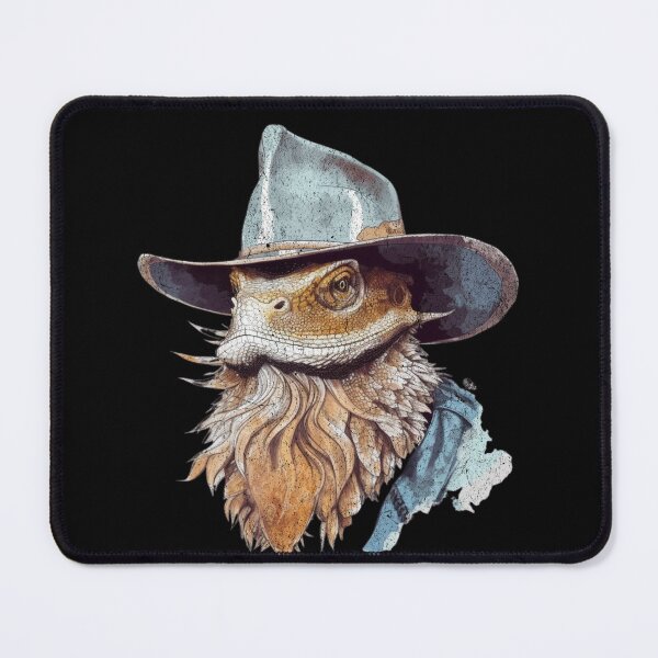 Item preview,  Bearded Dragon With Cowboy Hat designed and sold by WhistlingSnail.