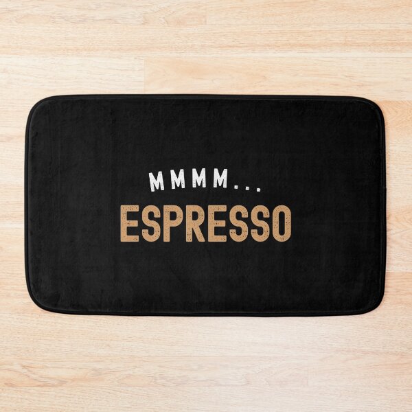 Item preview, Mmmm... espresso coffee | Tasty caffeine~ designed and sold by AllInCoffee.