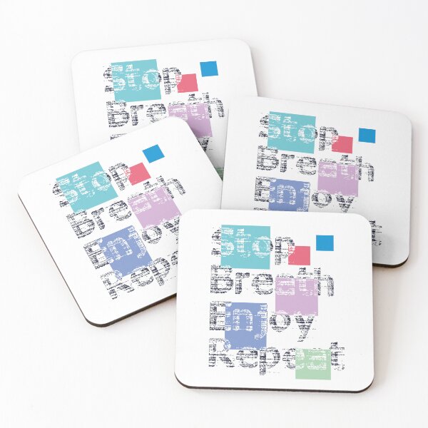 Item preview, Stop, Breath, Enjoy and Repeat - Motivational design  designed and sold by Agni Designs.