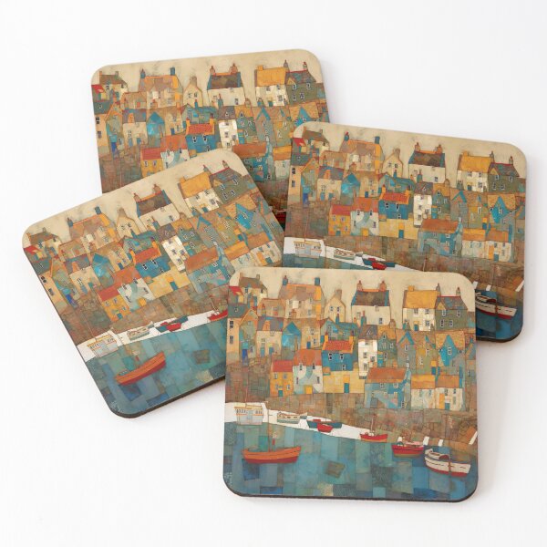 Item preview, East Neuk Of Fife Fishing Village and Harbour designed and sold by Susan  Gallagher.