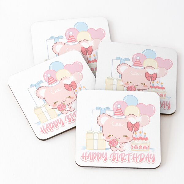 Item preview, Happy Birthday Latte designed and sold by LadyCatFashion.