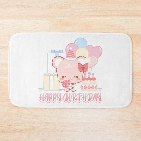 Item preview, Happy Birthday Latte designed and sold by LadyCatFashion.