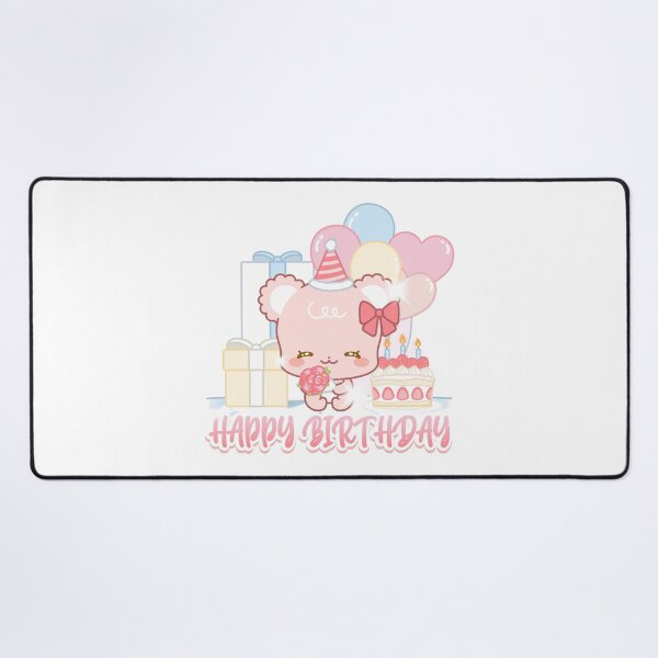 Item preview, Happy Birthday Latte designed and sold by LadyCatFashion.