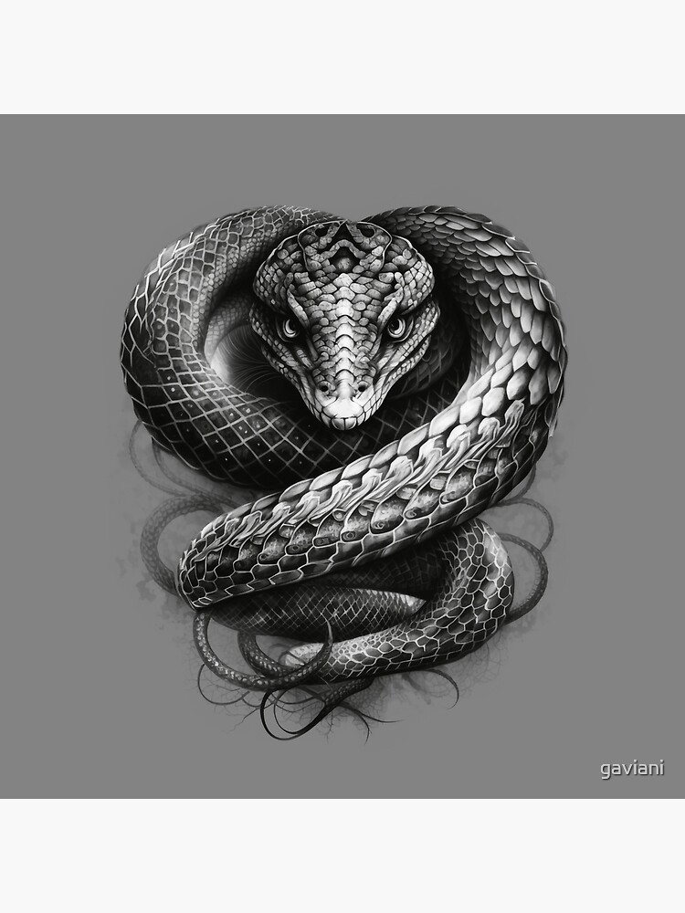 Cobra Snake Tattoo Art Print by FantasyArtDesigns | Society6