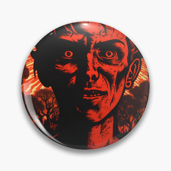 Item preview, Woodblock print, hellscape, punk, demons sanguine designed and sold by MetalGuru5000.
