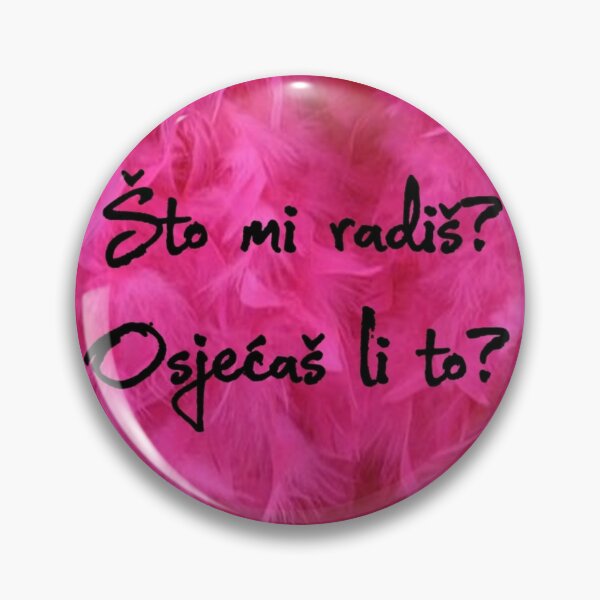 Item preview, Lyrics - Što mi radiš osjećaš li to (Živio bih kao kralj) designed and sold by Marija Barisic.