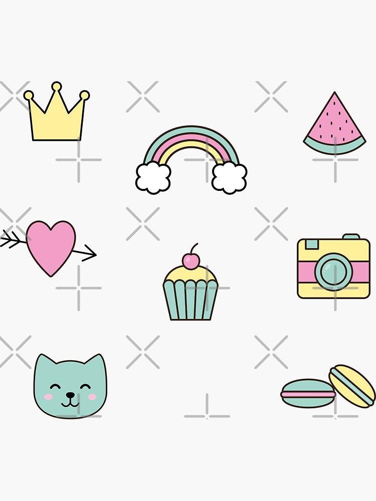 Cute sticker sheets | Stickers pack