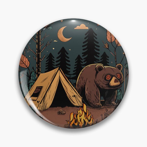 Item preview, Solo camping in the wilderness designed and sold by Ckalado.