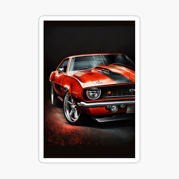 Chevy Camaro Zl1 Stickers for Sale