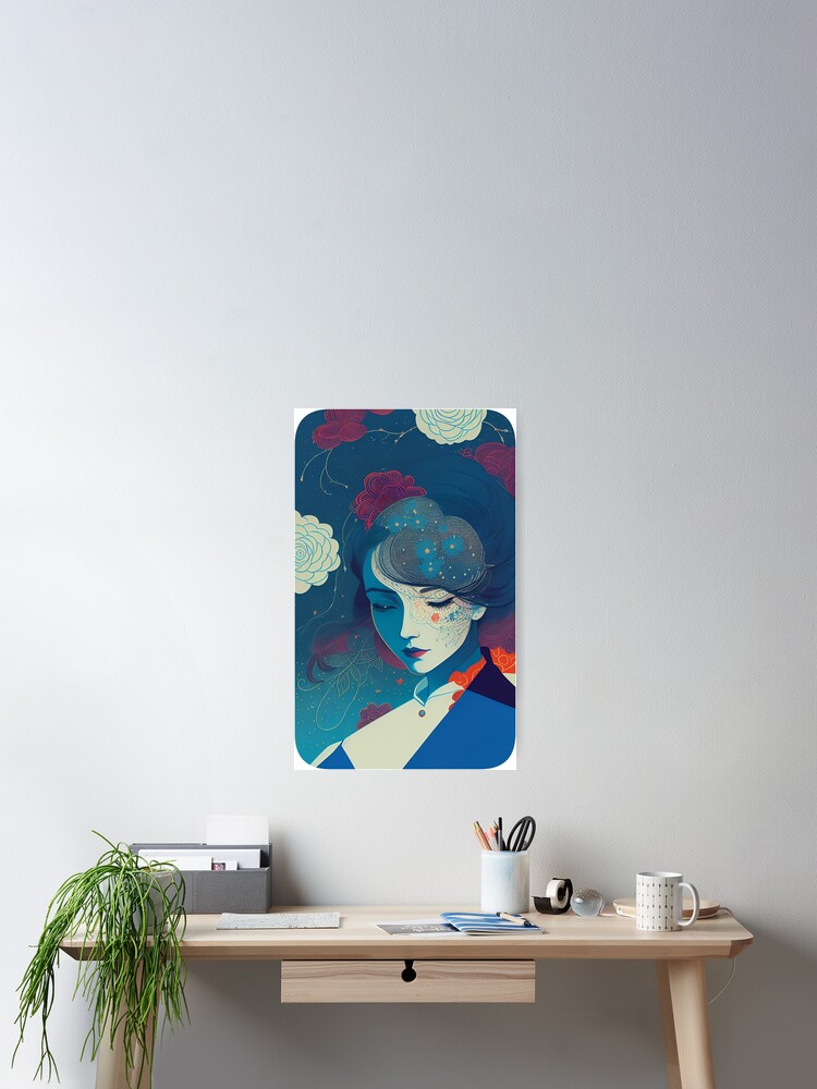 Thumbnail 2 of 3, Poster, Sky designed and sold by RonaislaArt.