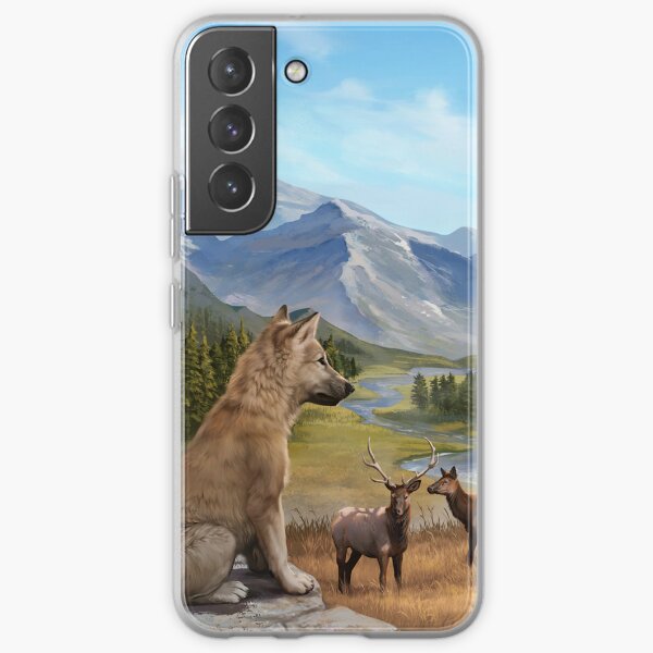 WolfQuest Pastoral Samsung Galaxy Soft Case