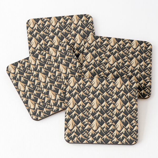 Item preview, Mountains peak pattern design designed and sold by Petternoholic.