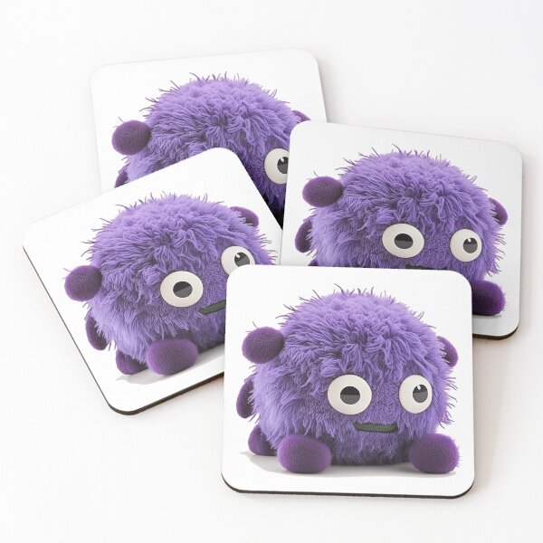 Item preview, purple hairy monster designed and sold by fanzen69.