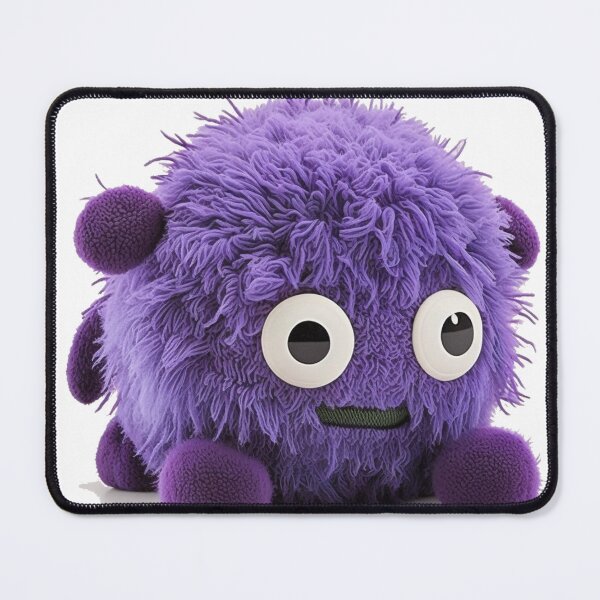 Item preview, purple hairy monster designed and sold by fanzen69.