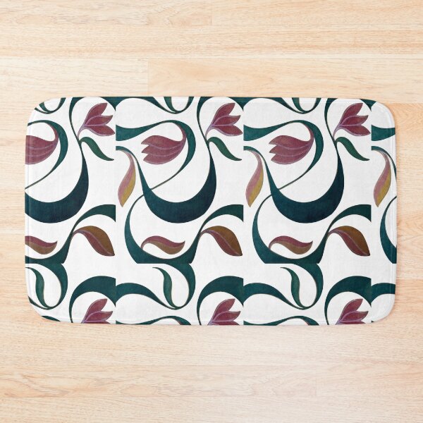 Item preview, hand drawn flower pattern designed and sold by stupidpotato1.