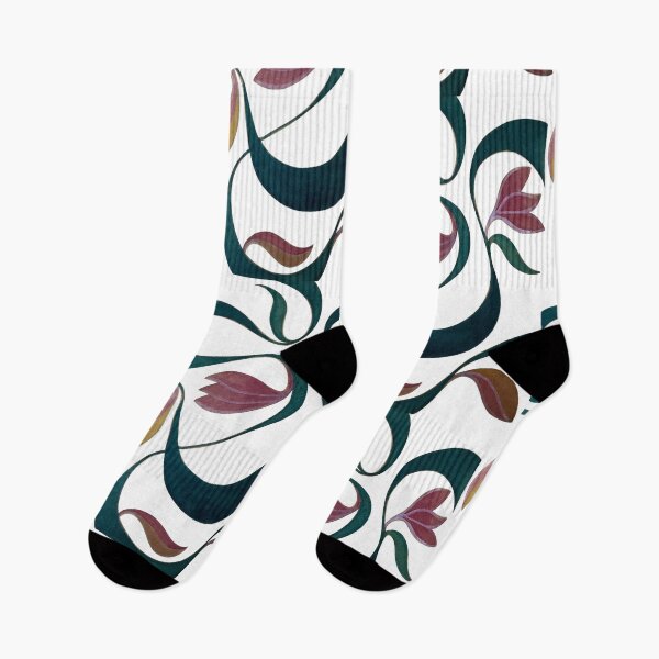 Item preview, hand drawn flower pattern designed and sold by stupidpotato1.