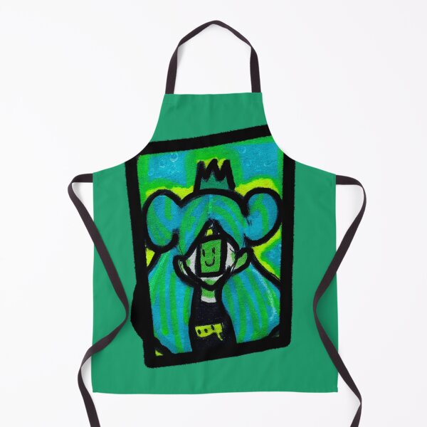Item preview, Anime Girl Green Paper Masking - Neurodivergent designed and sold by jolabrese.
