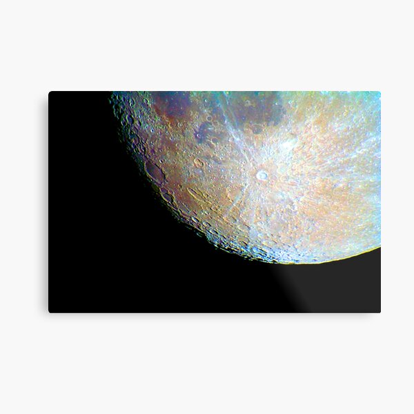 lunar south region Metal Print