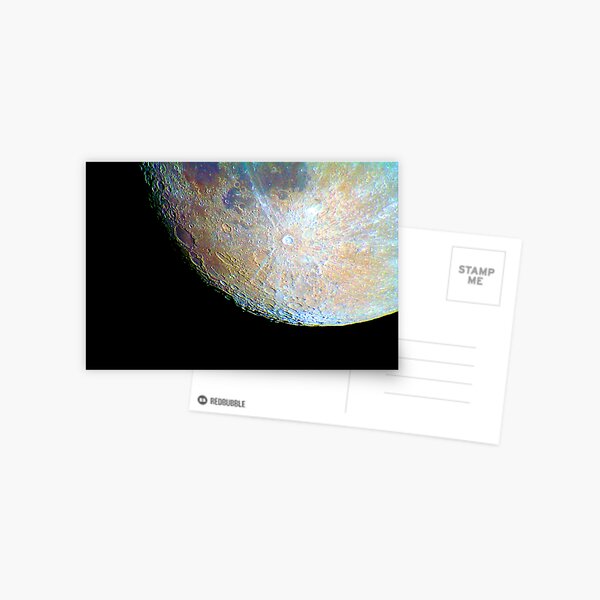 lunar south region Postcard