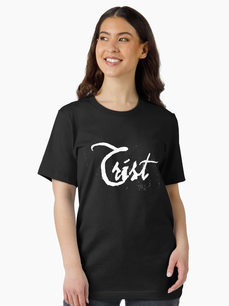 TRIST distressed black metal logo text - Black Metal - T