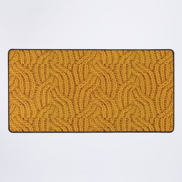 Item preview, Curvy Golden woolen yarn embroidery braid like finishing in zigzag manner or pattern designed and sold by ThamaraiSelvi.