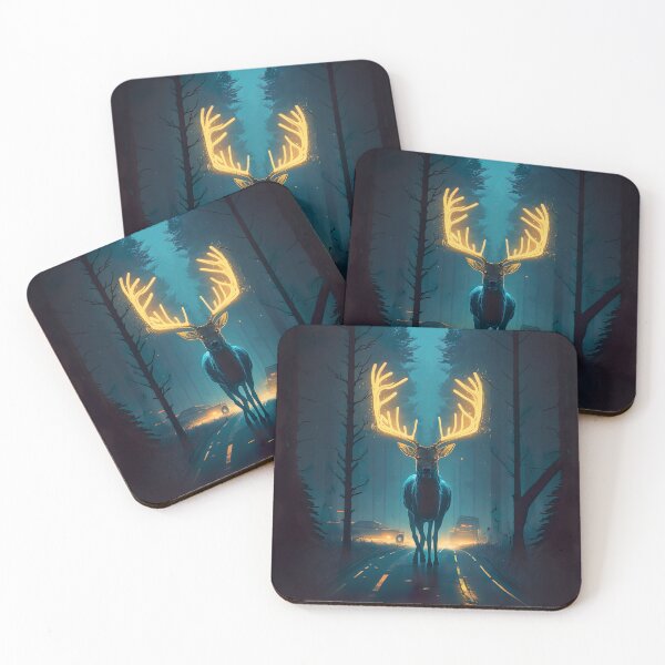 Item preview, Deer with Glowing Antlers! designed and sold by Filip Hudcovic.