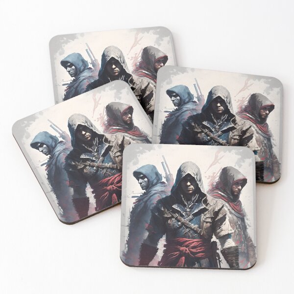 Item preview, Assassin's Creed - Three Assassins Painting designed and sold by Torii Studio.