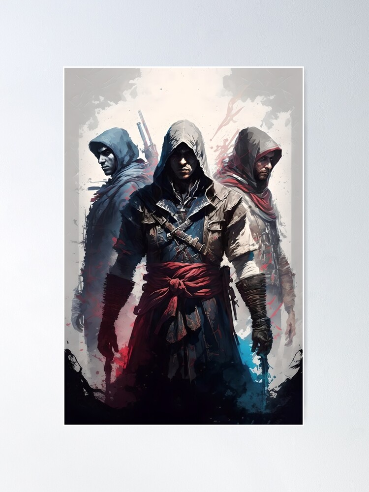 Poster Assassin's creed III - collage, Wall Art, Gifts & Merchandise